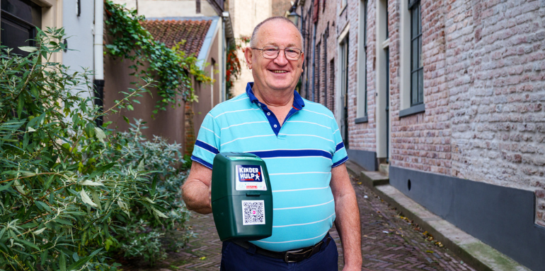 Collectant in beeld